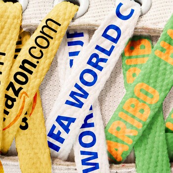 bedruckte Schnürsenkel